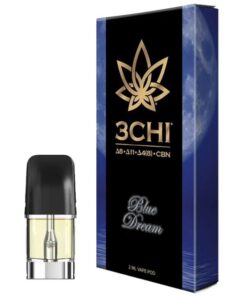 3CHI | Delta-8 THC Vape Pod - Blue Dream | 2g Disposable Vape Pod