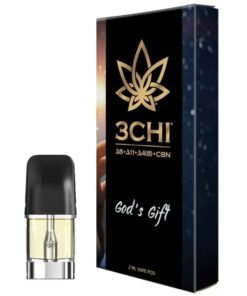 3CHI | Delta-8 THC Vape Pod - God's Gift | 2g Disposable Vape Pod