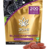 3Chi Delta 9 THC Gummies 200mg, 20ct - Black Raspberry