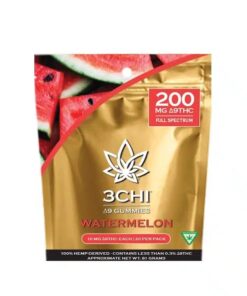 3CHI | Delta-9 THC Gummies - Watermelon | 200mg - 20ct