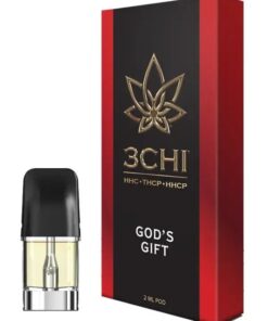 3CHI | HHC Blend Vape Pod - God's Gift | 2g Disposable Vape Pod