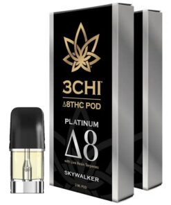3CHI | Platinum Delta-8 THC Vape Pod - Skywalker | 2g Disposable Vape Pod