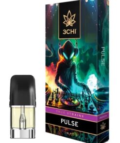 3CHI | True Strain THC Vape Pod - Pulse | Indica - 2g Disposable Vape Pod