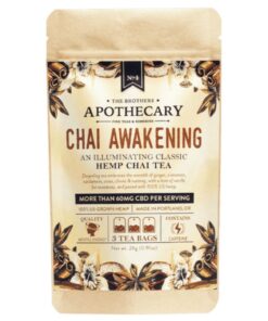 Brothers Apothecary | Chai Awakening CBD Tea | 60mg CBD - 3 Count
