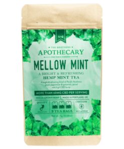 Brothers Apothecary | Mellow Mint CBD Tea | 60mg CBD - 3 Count