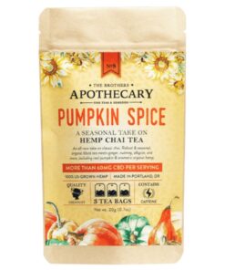 Brothers Apothecary | Pumpkin Spice CBD Tea | 60mg CBD - 3 Count