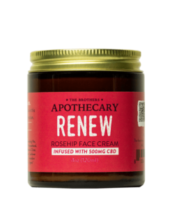 Brothers Apothecary | Rosehip & CBD Face Cream | 500mg CBD - 4OZ