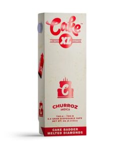 Cake | Churroz THC Vape Pen | with Cake Badder Melted Diamonds - XL - 6g