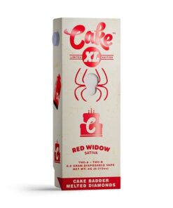 Cake | Red Widow THC Vape Pen | with Cake Badder Melted Diamonds - XL - 6g