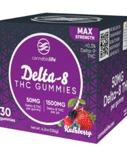 Cannabis Life | Delta-8 THC Gummies - Kushberry | 50mg - 30ct