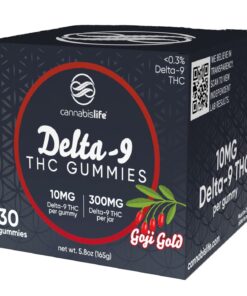 Cannabis Life | Delta-9 THC Gummies - Goji Gold | 10mg - 30ct