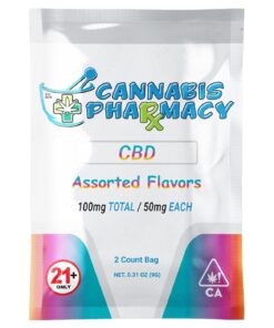 Cannabis Pharmacy CBD Gummies | 50mg - Assorted Flavor - 2ct