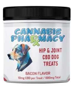 Cannabis Pharmacy Hip & Joint CBD Dog Treats - 600mg - 60ct
