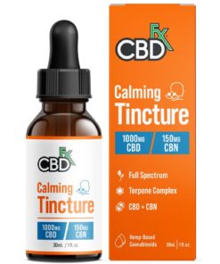 CBDfx | Calming Tincture | 1000mg CBD + 150mg CBN - 30mL