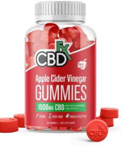 CBDfx | CBD & Apple Cider Vinegar Gummies | 1500mg - 60ct