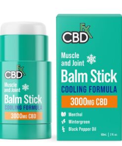 CBDfx | CBD Balm Stick - 3000mg Cooling Formula | Muscle & Joint Relief Balm Stick