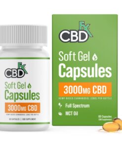 CBDfx | CBD Capsules Full Spectrum | 3000mg CBD - 60ct