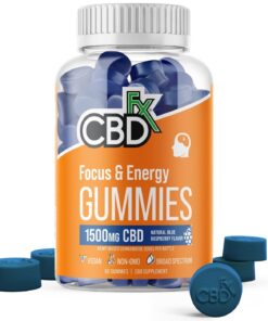 CBDfx | CBD Focus & Energy Gummies | 1500mg - 60ct