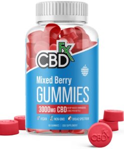 CBDfx | CBD Gummies Mixed Berry | 3000mg - 60ct