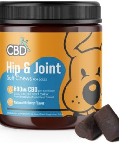 CBDfx | CBD Hip & Joint Soft Chews | 600mg CBD - 30ct