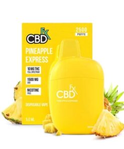 CBDfx | THC Vape Pen - Pineapple Express - 1500mg CBD + 10mg THC