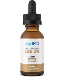 cbdMD | CBD Tincture Natural Flavor | 1,500mg - 30 ML