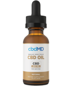 cbdMD | CBD Tincture Natural Flavor | 6000mg - 30 ML