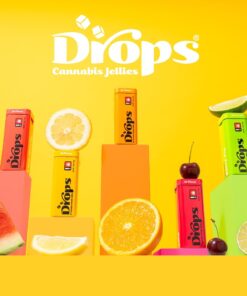 Drops | THC Gummies - 5 Pack Bundle | Buy 4 Get 1 Free - Value Pack - 5mg D9 THC Edibles 20ct