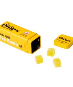 Drops | THC Gummies - Active Lemon | 5mg D9 THC Edibles - 20ct