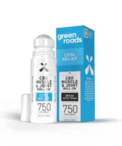 Green Roads | CBD Cream - 750mg Cooling Formula | Muscle & Joint Cool Relief Roll-On