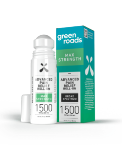 Green Roads | CBD Cream - Pain Relief Roll On | 1500mg CBD Cream For Pain