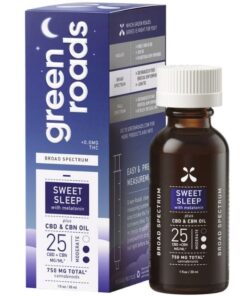 Green Roads | CBD Sleep Tincture | CBD & Melatonin 750mg-30mL