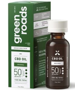Green Roads | CBD Tincture | Broad Spectrum CBD 1500mg-30mL