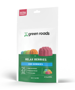 Green Roads | Extra Strength CBD Relax Berries | 25mg - 10ct