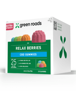 Green Roads | Extra Strength CBD Relax Berries | 25mg - 30ct