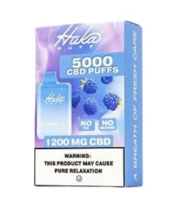 Huka Puff | Blue Razz CBD Vape - 5000 Puffs