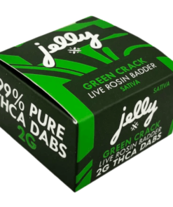 Jelly | Green Crack THCA Dabs | Live Rosin - 2g
