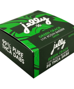 Jelly | Green Crack THCA Dabs | Live Rosin - 5g