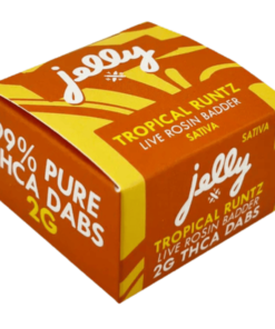 Jelly | Tropical Runtz THCA Dabs | Live Rosin - 2g