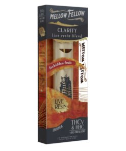 Mellow Fellow | Clarity Blend Live Resin THC Vape | 2ml - Forbidden Fruit - Hybrid