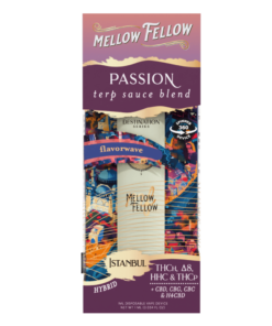Mellow Fellow | Passion Blend THC Vape with Terp Sauce | 1ml Spinner Vape - Flavorwave - Hybrid