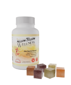 Mellow Fellow | THCv Gummies | The Burn Blend - Tropic Medley | 600mg - 30ct