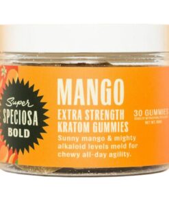 Super Speciosa | Extra Strength Kratom Gummies | Mango-(30ct)