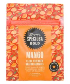 Super Speciosa | Extra Strength Kratom Gummies | Mango-(4ct)