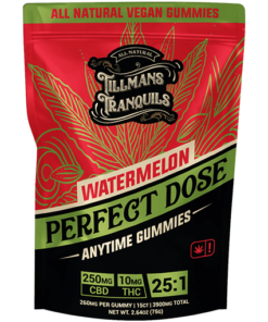 Tillmans Tranquils | 25:1 CBD:Delta-9 THC Gummy (15ct) - 260mg - Watermelon