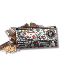TRE House | Chocolate Crunch Magic Mushroom Chocolate Bar | 15 squares per bar