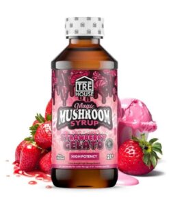 TRE House | Magic Mushroom Syrup - Strawberry Gelato - 4oz