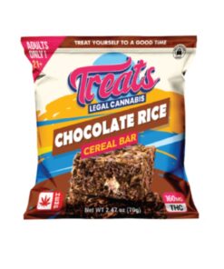Treats | 25:1 CBD:Delta-9 THC Cereal Bar | Chocolate - 2600mg (2500:100)
