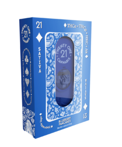 Twenty One | Blueberry Pancakes THC Vape Pen | THCA & THCP Disposable Vape | 2g - Sativa