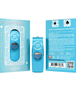 Twenty One | Crunch Berries THC Vape Pen | THCA & THCP Disposable Vape | 2g - Sativa
